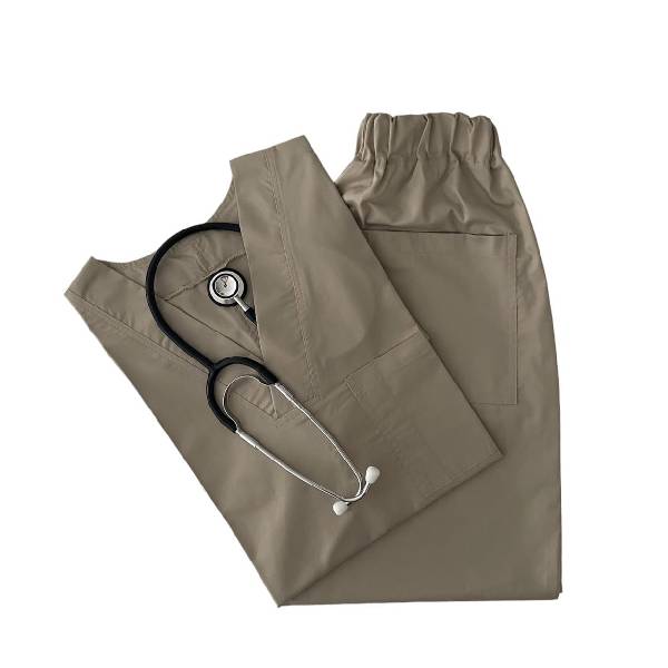 Beige Women ‘s Medical Scrubs (Set)