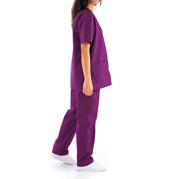 Eggplant Color Women 's Medical Scrubs Medical Scrubs